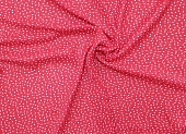 Ткань шифон горох мелкий красный ш1,5 (пэ 100%) Ткань шифон горох мелкий красный ш1,5 (пэ 100%)
