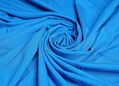 Ткань трикотаж ярко-голубой ш 1,4 (вискоза 100%) Ткань трикотаж ярко-голубой ш 1,4 (вискоза 100%)