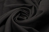 Ткань костюмная черный ш 1,5 (вискоза 90% нейлон 10%) Ткань костюмная черный ш 1,5 (вискоза 90% нейлон 10%)