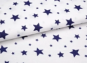 Ткань фланель звезды белый ш 0,9 (хлопок 100%) Ткань фланель звезды белый ш 0,9 (хлопок 100%)