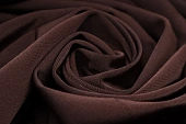 Ткань костюмная на флисе шоколад ш1,45 ( пэ 100%)