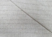 Лен смесовый полоска бежевый ш 1,5 (лен 15% вискоза 35% пэ 50%)