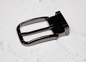 Пряжка металлическая мужская на ремень 35мм автомат 
