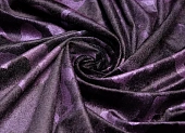 Ткань бархат камуфляж фиолетовый ш 1,5 (пэ 100%) стрейч Ткань бархат камуфляж фиолетовый ш 1,5 (пэ 100%) стрейч