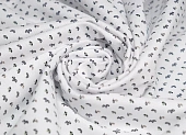 Ткань трикотаж печать белый ш 1,8 (хлопок 100%) Ткань трикотаж печать белый ш 1,8 (хлопок 100%)