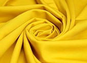 Ткань трикотаж джерси однотон. св.горчичный ш 1,5 (вискоза 54% тенсель 10% нейлон 33% эл 3%)