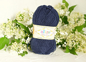 Пряжа Alize Baby Best темно-синий (100гр 120м) (акрил 90% 10% бамбук) Пряжа Alize Baby Best темно-синий (100гр 120м) (акрил 90% 10% бамбук)