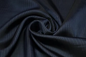 Ткань подкладочная полоска т.синий ш 1,45 (вискоза 100%) Ткань подкладочная полоска т.синий ш 1,45 (вискоза 100%)