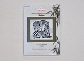Вышивка крестом+бисер набор зебры  (27*25)