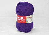 Пряжа Подмосковная фиолетовый (100гр 250м) (шерсть 50% акрил 50%) Пряжа Подмосковная фиолетовый (100гр 250м) (шерсть 50% акрил 50%)