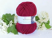 Пряжа Народная вишня (100гр 220м) (шерсть 30% акрил 70%) Пряжа Народная вишня (100гр 220м) (шерсть 30% акрил 70%)