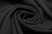Ткань трикотаж ALBA черный ш 1,55 (пэ 97% эл 3%) на флисе Ткань трикотаж ALBA черный ш 1,55 (пэ 97% эл 3%) на флисе