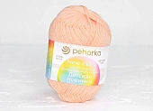 Пряжа Пехорка Детская новинка персик (50гр 200м) (акрил100%) Пряжа Пехорка Детская новинка персик (50гр 200м) (акрил100%)