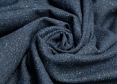 Ткань костюмная крапинка темно-синий ш 1,5 (шерсть 36% шелк 13% пэ 50% эл 1%) Ткань костюмная крапинка темно-синий ш 1,5 (шерсть 36% шелк 13% пэ 50% эл 1%)