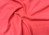 Ткань плательная однотон. коралловый ш 1,5 (вискоза 100%) Ткань плательная однотон. коралловый ш 1,5 (вискоза 100%)