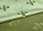 Ткань мебельная жаккард салатовый ш1.4