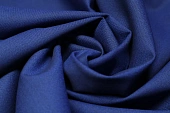 Ткань костюмная меланж синий ш 1,5 (вискоза 29% пэ 65% эл 2%) 