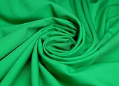 Ткань трикотаж джерси однотон. зеленый ш 1,5 (вискоза 54% тенсель 10% нейлон 33% эл 3%) Ткань трикотаж джерси однотон. зеленый ш 1,5 (вискоза 54% тенсель 10% нейлон 33% эл 3%)