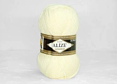 Пряжа Alize lana gold топленное молоко (100гр 240м) (акрил 51% шерсть 49%) Пряжа Alize lana gold топленное молоко (100гр 240м) (акрил 51% шерсть 49%)