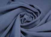 Ткань костюмно-плательная однотон. синий ш1,4 (пэ 100%) Ткань костюмно-плательная однотон. синий ш1,4 (пэ 100%)