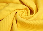 Ткань трикотаж кашкорсе ярко-желтый ш 1,1 (хлопок 80% эл 2% пэ 18%) Ткань трикотаж кашкорсе ярко-желтый ш 1,1 (хлопок 80% эл 2% пэ 18%)