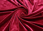 Ткань бархат однотон. т.красный ш 1,5 (пэ 100%) стрейч Ткань бархат однотон. т.красный ш 1,5 (пэ 100%) стрейч