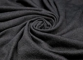 Ткань трикотаж черный ш 1,45 (пэ 100%)
