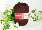 Пряжа Подмосковная шоколад (100гр 250м) (шерсть 50% акрил 50%) Пряжа Подмосковная шоколад (100гр 250м) (шерсть 50% акрил 50%)