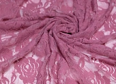 Ткань кружевное полотно розы пыльная роза ш 1,4 (пэ 100%) Ткань кружевное полотно розы пыльная роза ш 1,4 (пэ 100%)