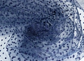 Ткань фатин горох темно-синий ш 1,5 (пэ 100%) Ткань фатин горох темно-синий ш 1,5 (пэ 100%)