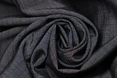 Ткань костюмная меланж черно-серый ш 1,45 (вискоза 30% пэ 68% эл 2%) Ткань костюмная меланж черно-серый ш 1,45 (вискоза 30% пэ 68% эл 2%)