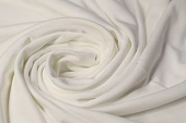 Ткань трикотаж масло однотон. белый ш 1,5 (пэ 100%) Ткань трикотаж масло однотон. белый ш 1,5 (пэ 100%)