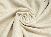 Ткань костюмная однотон. бежевый ш 1,5 (шерсть 60% пэ 40%) 