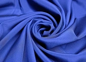 Ткань крепдешин однотон. васильковый ш 1,4 (шелк 100%) Ткань крепдешин однотон. васильковый ш 1,4 (шелк 100%)