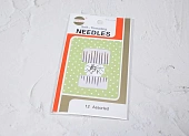 Набор игл для шитья вручную для слабовидящих Набор игл для шитья вручную для слабовидящих