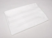 Простыня сатин страйп белый хлопок 100% (200*250)