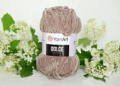 Пряжа Yarn Art Dolce темно-бежевый (100гр 120м) (микро пэ100%) Пряжа Yarn Art Dolce темно-бежевый (100гр 120м) (микро пэ100%)