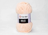 Пряжа Yarn Art Dolce св.персиковый (100гр 120м) (микро пэ100%) Пряжа Yarn Art Dolce св.персиковый (100гр 120м) (микро пэ100%)