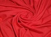 Ткань трикотаж красный ш 1,4 (вискоза 100%) Ткань трикотаж красный ш 1,4 (вискоза 100%)