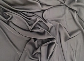 Ткань шелк однотон. черный ш 1,5 (эл 3% пэ 97%) Ткань шелк однотон. черный ш 1,5 (эл 3% пэ 97%)