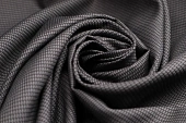 Ткань костюмная жаккард серо-черный ш 1,5 (хлопок 100%)