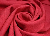 Ткань жаккард однотон. красный ш 2,7 (пэ 100%)