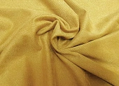 Замша рубчик мелкий горчичный ш 1,3 ( эл 3% пэ 97%)
