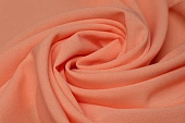 Ткань креп абрикосовый ш 1,5 (пэ 98% эл 2%) 