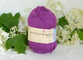 Пряжа Пехорка Детская новинка фиалка (50гр 200м) (акрил100%) Пряжа Пехорка Детская новинка фиалка (50гр 200м) (акрил100%)