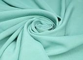 Ткань плательная однотон. т.бирюзовый ш 1,5 (вискоза 100%) Ткань плательная однотон. т.бирюзовый ш 1,5 (вискоза 100%)