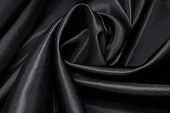 Ткань подкладочная атласный черный ш 1,4 (вискоза 45% пэ 55%) Ткань подкладочная атласный черный ш 1,4 (вискоза 45% пэ 55%)