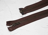 Молния металл разъемная №10 60см коричневый Молния металл разъемная №10 60см коричневый