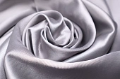 Ткань тафта Taffeta св.серый ш 1,5 (пэ 100%)