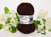 Пряжа Alize super lana maxi шоколадный (100гр 100м) (акрил 75% шерсть 25%) Пряжа Alize super lana maxi шоколадный (100гр 100м) (акрил 75% шерсть 25%)